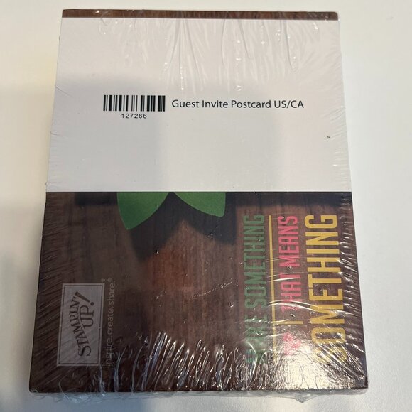 STAMPIN’ UP! Hostess Guest Invitation Postcards (150 Count) BRAND NEW SEALED! - Picture 2 of 5